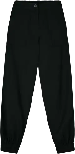 WKLY. naisten housut 222W340318 - BLACK - 1