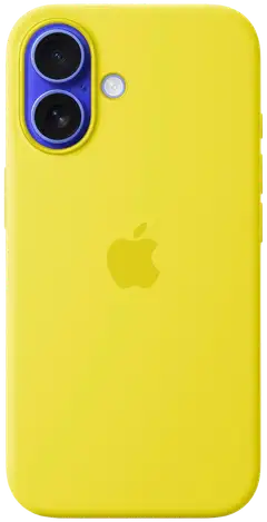 Apple iPhone 16 silikoni suojakuori  - Star Fruit - 1