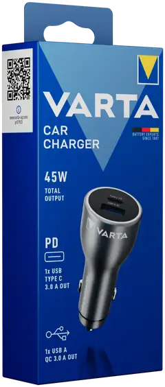 Varta autolaturi USB-A + USB-C 12-24W - 2