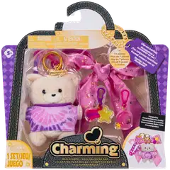 Charming laukkukoristeet, erilaisia - 2