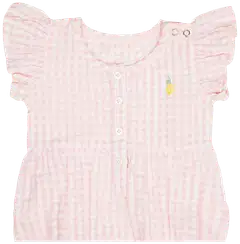 Ma-ia Family vauvojen leikkipuku Ruutu 205208 - Vaaleanpunainen - 2