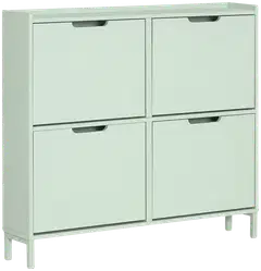 SoBuy kenkäkaappi vaaleanvihreä FSR100-GR - 2