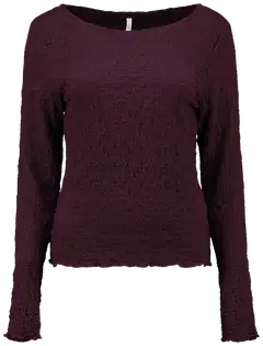 Hailys naisten trikoopusero Fa44ria - dark cherry - 1