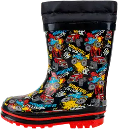 Ciraf lasten talvikumisaapas Monster Truck Wtr - BLACK - 3