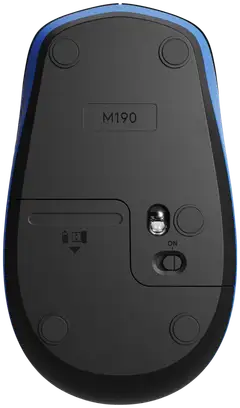 Logitech langaton hiiri M190 sininen - 8