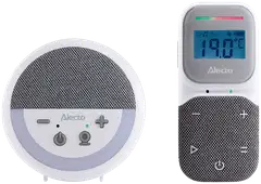 Alecto DBX150 Premium Full Eco DECT itkuhälytin kameralla, näytöllä, yövalolla ja musiikilla - 1