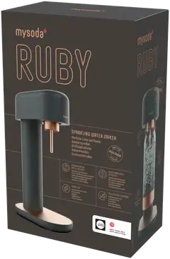 Mysoda Ruby 2 Black Copper hiilihapotuslaite - 4