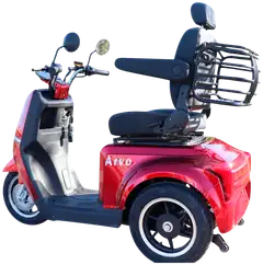 Arvo senioriskootteri P700 punainen - 3
