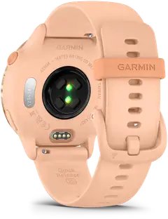 Garmin älykello Vivoactive 6 metallinen vaaleanpunainen aamunkajo ja samanvärinen hihna - 8