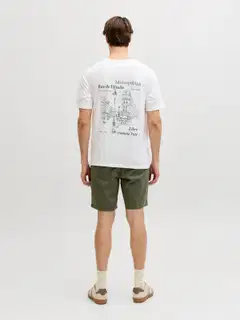 JJ REBEL miesten t-paita Jrebkelsey - Bright white - 5
