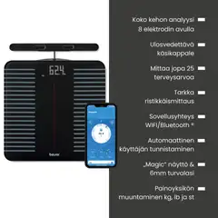 Beurer diagnostiikkavaaka BF990 WIFI - 5