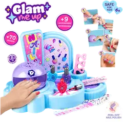 Smoby Glam kynsistudio ja runsaasti tarvikkeita - 2
