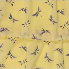 House lasten frillamekko 23TH172629 PatternLab - Yellow aop - 2