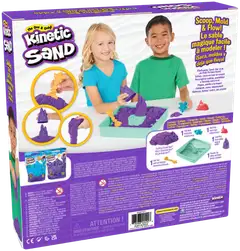 Kinetic Sand hiekkalaatikkosetti violetti - 6