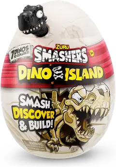 Smashers yllätyslelu Dino Island Nano Egg Series 1, erilaisia - 3