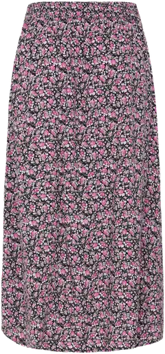 B.young naisten hame Bymmjoella midi - BLACK/PINK DITSY - 2