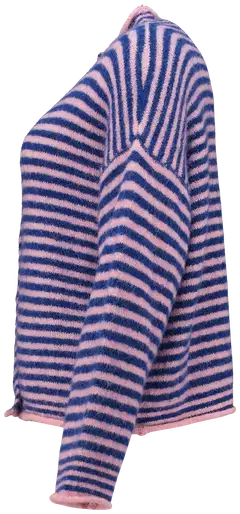 Hailys naisten neuletakki Ge44raldine - silky rose/electric blue - 2