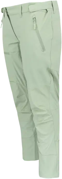 Luode12 naisten plus-koon retkeily- ja ulkoiluhousut 223L112680 - reseda - 2