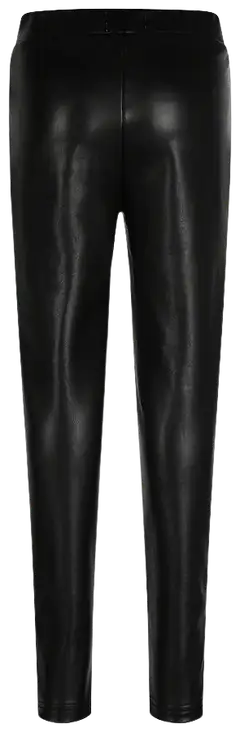 No way Monday nuorten joustavat tekonahkaiset leggingsit - BLACK - 2