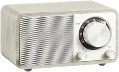 Sangean WR-7 Plus Bluetooth pöytäradio, vaalea tammi - 4