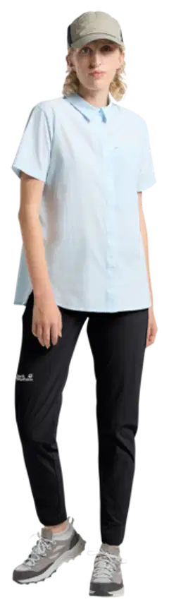 Jack Wolfskin naisten housut Hikeout - BLACK - 5