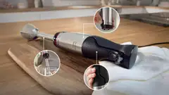 Bosch sauvasekoitin Serie 6 ErgoMaster 1000 W teräs - 2