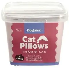 Dogman Cat Pillows Kermainen Lohi 75g - 2