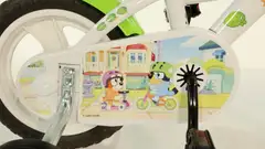 Bluey 12" polkupyörä 1-vaihde valkoinen - 3