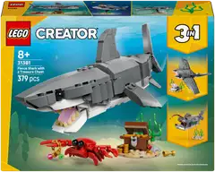 LEGO® LEGO Creator 31381 Hurja hai ja aarrearkku - 4