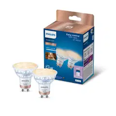 Philips Smart Lighting LED-filamenttilamppu 5W GU10 2700-6500K 400lm tunable white 2 kpl - 3