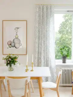 Hasta Kvinna kuviollinen verho - 2