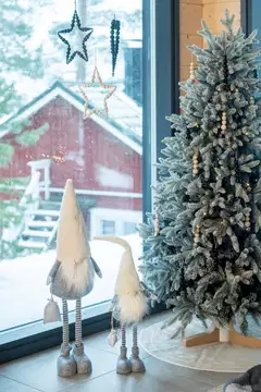 Winteria Kuusenalusmatto Lumihiutale 100 cm - 9