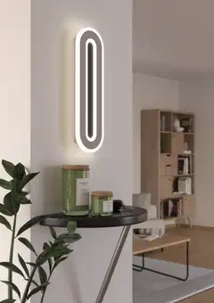 EGLO kattovalaisin Macchioni LED 12W 40x12 cm valkoinen - 6