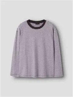 LMTD lasten paita - Pastel Lilac Black Coffee - 2