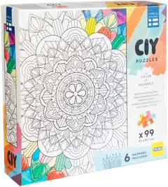 Peliko palapeli Color it Yourself 99 palaa tussit, erilaisia - 2