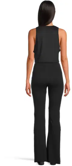 adidas naisten leggingsit flare JD9961 - Balck - 3
