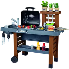 Smoby Garden Kitchen, leikkikeittiö kesäkokkailuun - 2