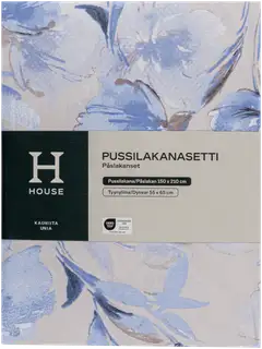 House pussilakanasetti Daydream 150x210 cm vaaleansininen-beige - 2