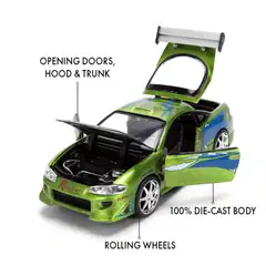 Jada - Fast & Furious Anniversary Brian's Mitsubishi Eclipse 1:24, 19 cm, die-cast - 10