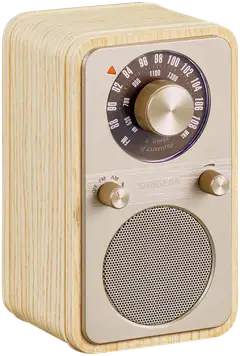 Sangean WR-9 Bluetooth pöytäradio, vaalea tammi - 3