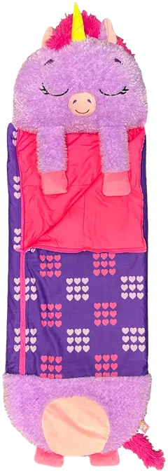 Happy Nappers yksisarvispehmolelu violetti - 2