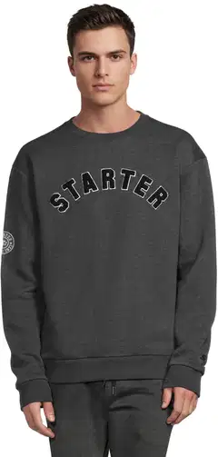 Starter miesten collegepusero Course YSMT6328 - Charcoal heather - 1