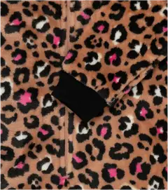 Ciraf lasten fleecehaalari 25TC254001 - LEOPARD AOP - 3