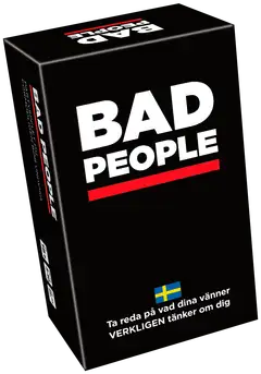 Tactic lautapeli Bad People ruotsinkielinen - 1