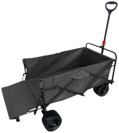 Fornorth puutarhakärry 115x61x105cm 100kg, musta - 8