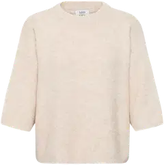 B.young naisten neulepusero Bymillers - Birch Melange - 1