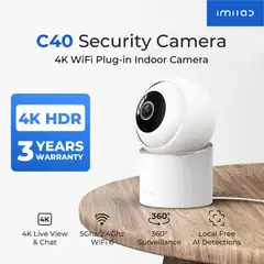 Imilab C40 4K WiFi -valvontakamera sisäkäyttöön CMSXJ112A - 26