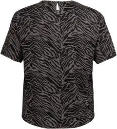House naisten toppi zebra-kuosi 213HP40265, D-mitoitus - Black&Grey AOP - 2