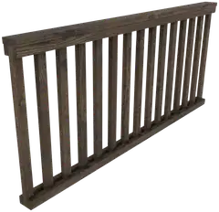 Miljöörakennus aitaelementti pysty rima, tu, 180x80x9,5 - 1