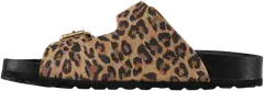 WKLY. naisten nahkaiset pistokkaat Lina leo 782458-04 - Mushroom leopard - 4